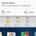 Pushbullet Notification for an Incoming Call - not my real number!